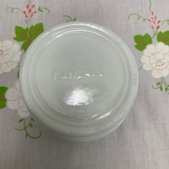 Vintage Randall Pedestal Milk Glass Flower Plant Pot Planter Vase Raised Square - Picture 2 of 9